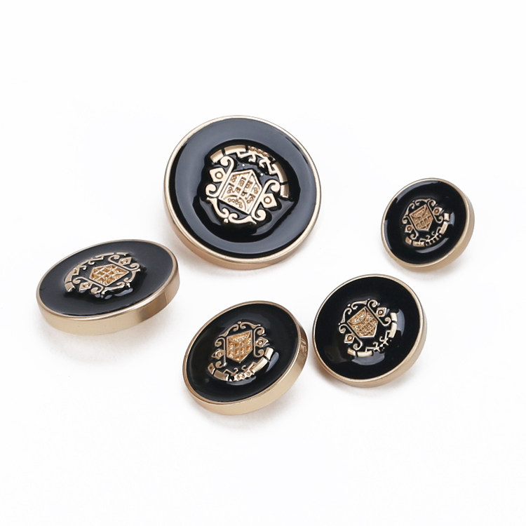Fashion metal buttons Buttons Women's wool coat Windbreaker Shirt suit Men's suit dress jacket buttons