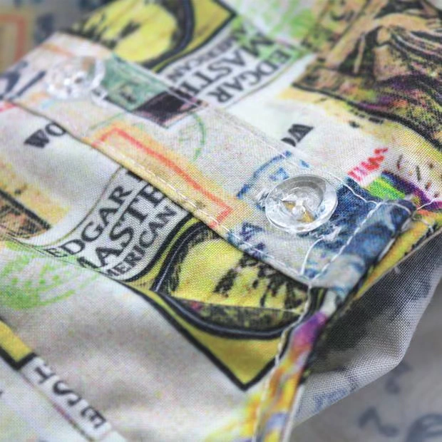 Quần áo thú cưng Aipet * Nhật Bản có cùng tem in hình người yêu thích áo cotton - Quần áo & phụ kiện thú cưng áo dài cho chó
