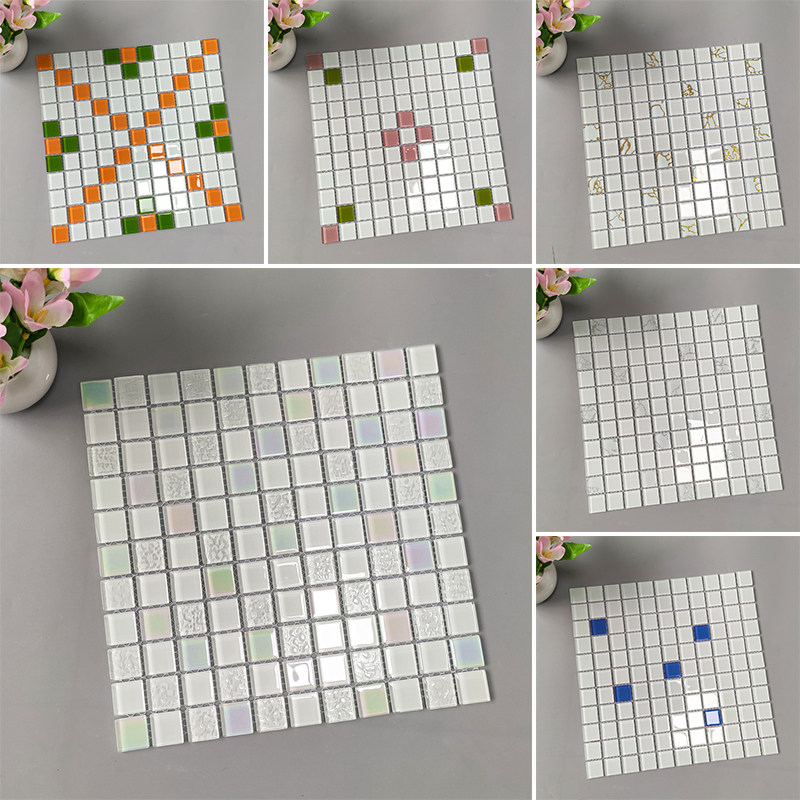 Balcony Ceiling Mosaic Glass Toilet Wallwall TV Background Wall tile Network Red Bathroom Kitchen