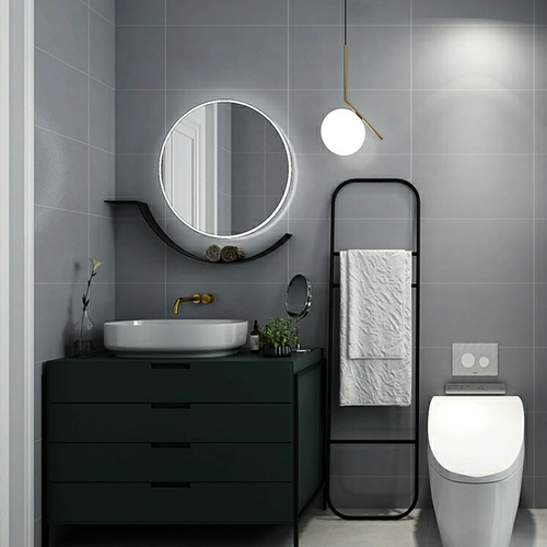 Простой ветер -Античный кирпичный кирпичный черно -белый серый 300x300600 кухня туалетная стена Пол Плитка В помещении балкон -керамика целый фарфор