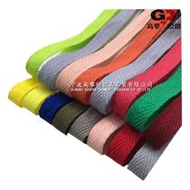 Cotton herringbone webbing canvas strip ribbon cotton webbing marching leggings lace accessories