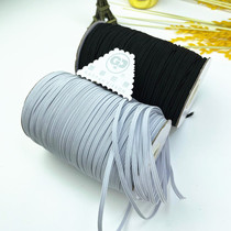 0 3cm3mm fine elastic band ear strap rope flat cuff bed set elastic adjustable rubber band baby diy accessories