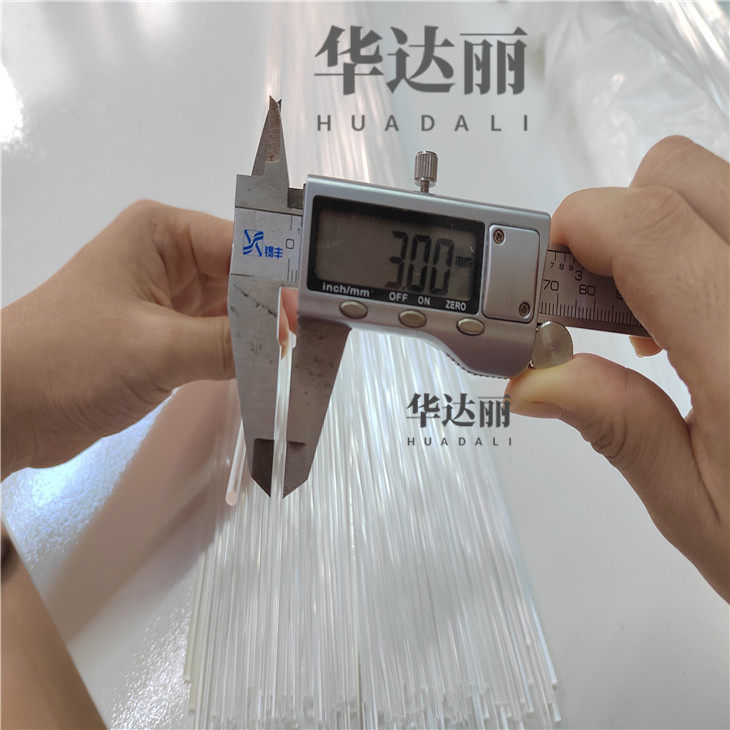 Crystal cylindrical lamp decoration guide light stick 1-300mm high transparent organic glass acrylic stick solid plastic