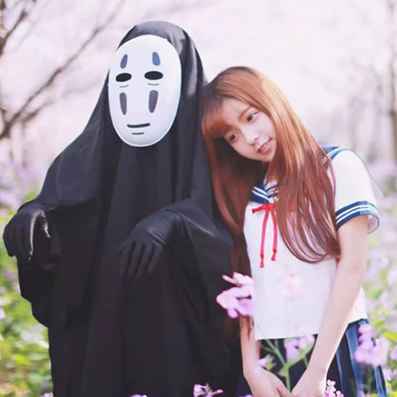 Anime của Miyazaki Hayao Spirited Away cos trang phục triển lãm truyện tranh người đàn ông vô danh cosplay cùng Halloween trang phục trẻ em