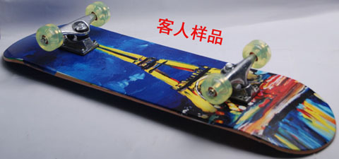 Tùy chỉnh ván trượt DIY mẫu thiết kế ván trượt bốn bánh ván trượt riêng - Trượt băng / Trượt / Thể thao mạo hiểm scooter honda