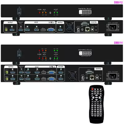 Projector fusion pure hardware fusion 4K input multiple splicing multi-channel Fusion projector splicing