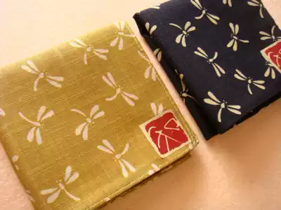 Made in Japan New product Japanese style cotton men's handkerchief Women's cotton ginger retro neutral couple handkerchief