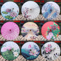 Dance umbrella Dance umbrella Craft umbrella Large performance props Oil paper umbrella Decorative umbrella Classical flower umbrella Silk umbrella