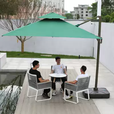 sibada parasol outdoor courtyard umbrella outdoor security guard booth parasol shed garden terrace folding Roman umbrella