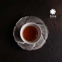 Li Xiaobai Pure Silver 9999 Tea Duct Accessories Pure Silver Cup Topure Handmade Cup Topeony Cup Holder