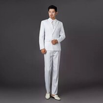 New mens gown grooms bridegrooms performance gown The Korean version of a suit for mens suits for mens clothing