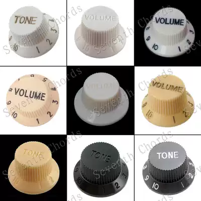 St Sq Fanta electric bass Guitar volume tone control knob twist hat potentiometer cap Guitar knob
