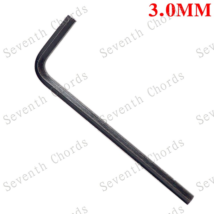Double Rocking Electric Guitar String Lock Inner Hexagon Wrench Double Rocking Violin Pillow 6 Inner Corner Wrench Double Rocking Violin Bridge With Wrench 3MM
