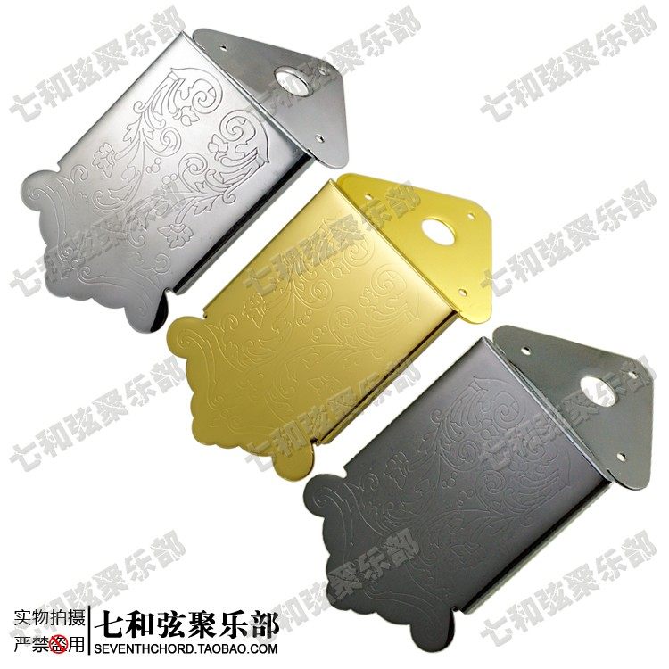 Mandolin pull plate bridge Silver Black gold available in three colors