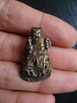 T1752 Qing Dynasty Silver Hat Precious: Silver and Gold Waterloo is small and cute