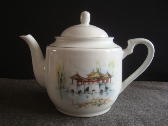 A3663 Wen - Gong De Town Spring Rare Mountain Water Scenery with all teapot pot is good