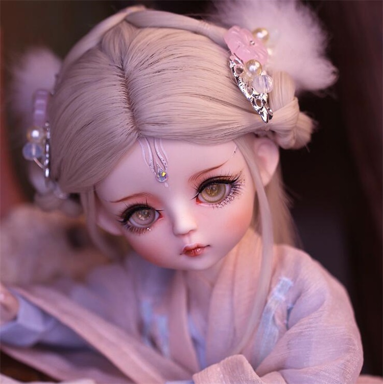 Genuine Change Makeup Sd Doll BjdKitty Ancient Wind Doll Girl Child Birthday Emulation Princess Toy Ocean Doll