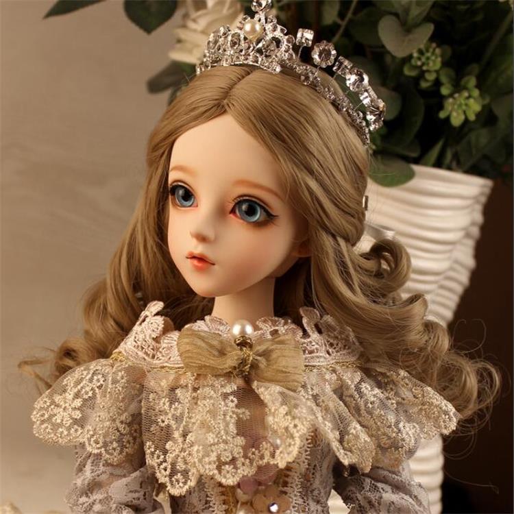 Doris Kitty changed makeup handmade dolls bjd send girl children creative toy princess suit