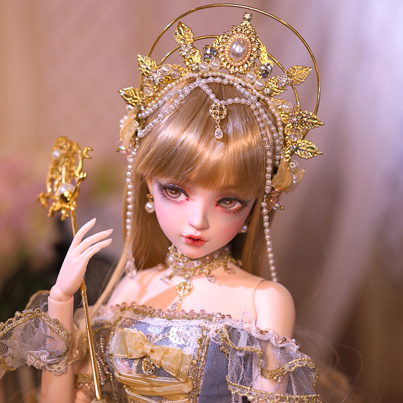 BJD doll 3 points nimeng original genuine Princess Lolita dress full high resin SD Doll Gift