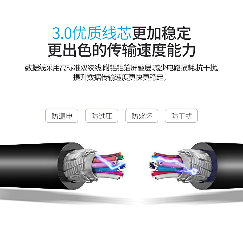 oimaster splitter kéo mười USB3.0 tốc độ cao HUB máy tính xách tay đa năng kiểm soát máy tính để bàn máy tính nhóm HUB - USB Aaccessories cổng sạc type c