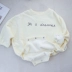 Ins babyiesies mùa thu và mùa đông Em bé gói quần áo rắm Hàn Quốc cotton cộng với nhung trai và gái romper bodysuit cho bé sơ sinh Áo liền quần