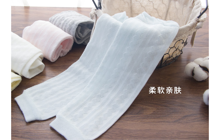 Bé sơ sinh vớ cotton lỏng đầu gối xà cạp điều hòa không khí vớ chống muỗi vớ bé vớ mùa hè phần mỏng