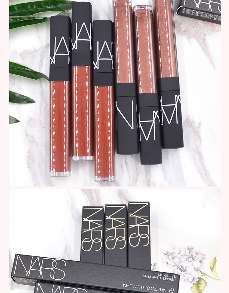 Son bóng 猪 妆 NARS son bóng có thể là son bóng Aragon Ephelide nhuộm môi dạng lỏng - Son bóng / Liquid Rouge 	son bóng merzy bảng màu	