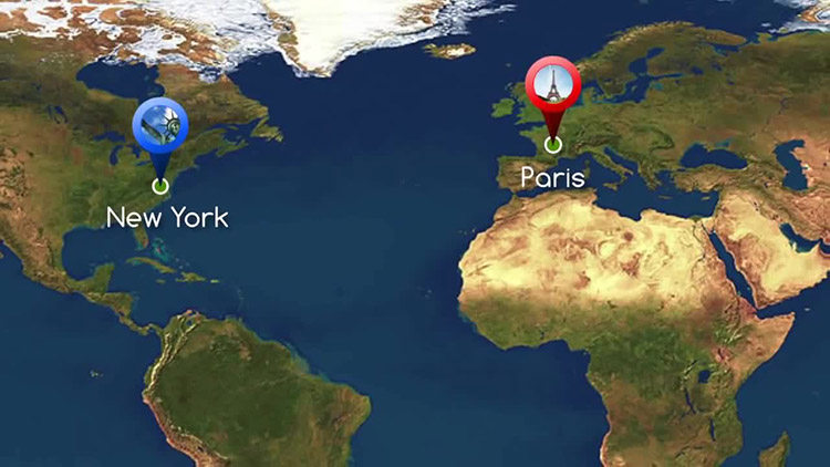 Final Cut Pro X 插件 Jumps 标记地点位置切换转场 for FCPX