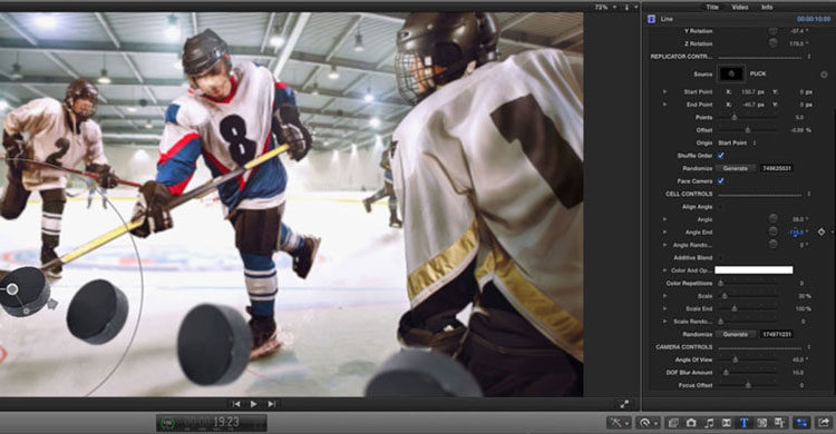 Final Cut Pro X插件 ProArray对象物体空间复制排列组合阵列效果