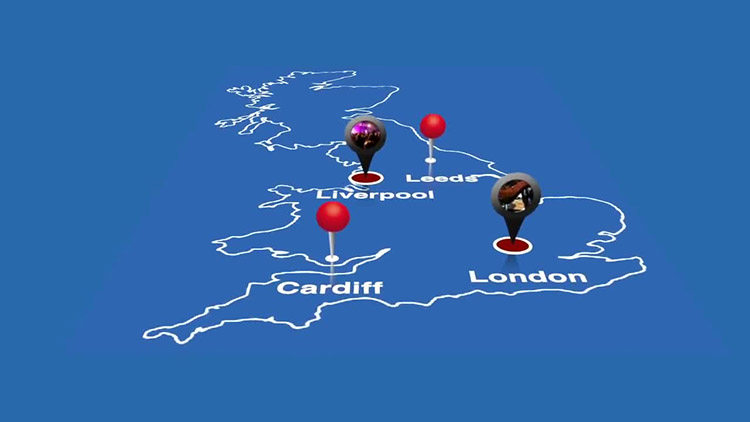 Final Cut Pro X 插件 Jumps 标记地点位置切换转场 for FCPX