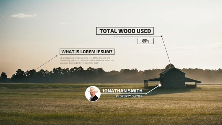 FCPX插件：50种线条呼出文字标题介绍注释解说动画效果