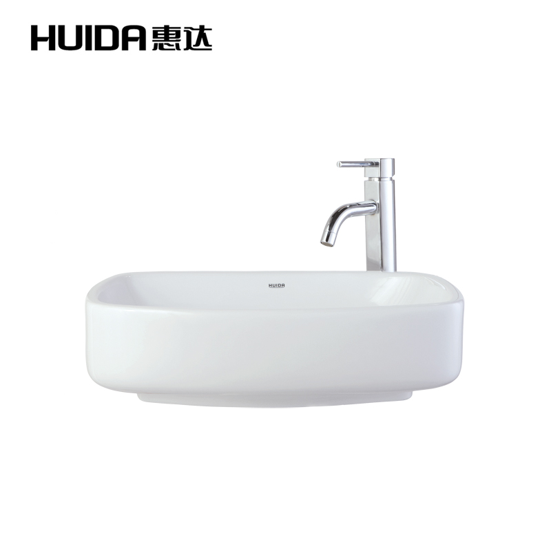 Huida ceramic wash basin household countertop basin art basin art bowl countertop basin round washbasin HDA055