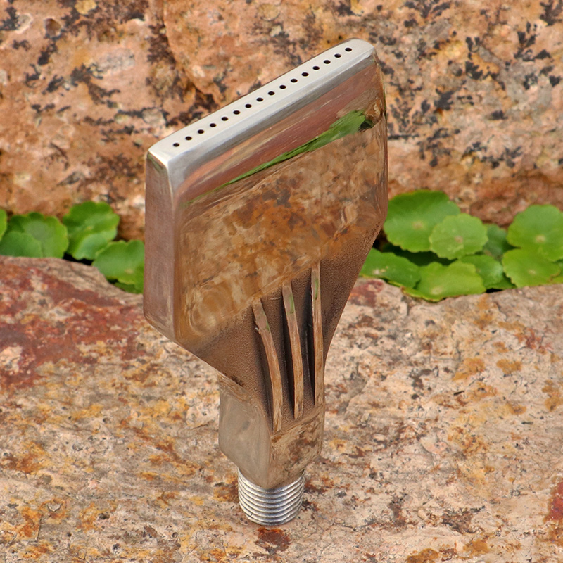 Stainless steel joint 16 holes 1mm Straight water column high-pressure flush washing wash car wash Sprinkler Sector Lance