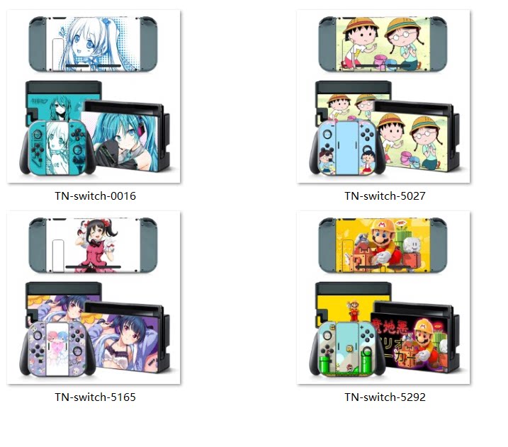Nintendo SWITCH sticker Switch host pain sticker anime cartoon personality Film multi-picture optional