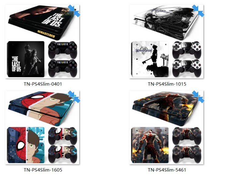 Sony Ps4 slim host sticker Ps4 slim film Ps4 slim gameplay host sticker