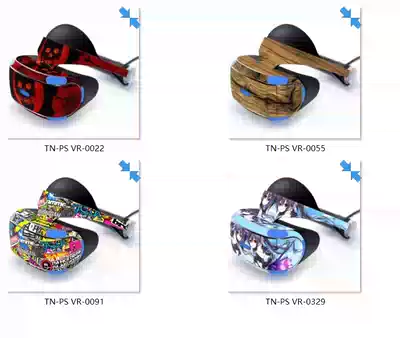 Suitable for Sony PS VR film PS VR helmet stickers PS VR trend personality stickers