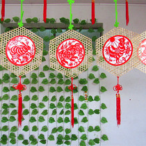 Kindergarten New Decoration Hanging Accessories School Classroom Corridor Bamboo-knitted nets China Wind XII Zodiac Creative hanging decorations