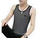 ເສື້ອກັນໜາວຜູ້ຊາຍ modal ຝ້າຍ summer ice silk sleeveless inner wear net celebrity thin quick-drying sports hurdles