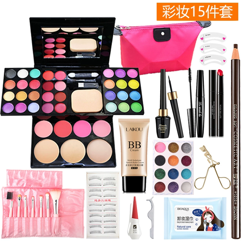 Kết hợp Lip Gloss Bốn mùa Nữ thần Retouched Contour Makeup Palette Full Lips Six-Color Facial Makeup Portable Pearl - Bộ sưu tập trang điểm