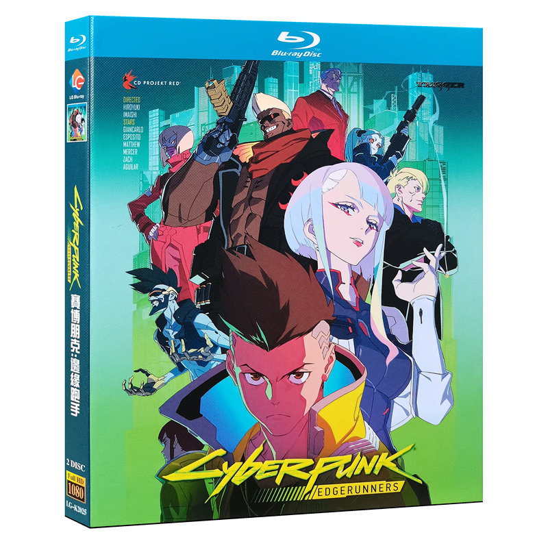 Blue Light Cartoon BD disc Seibo punk edge runner edge runner 1-10 full episode flop OST song-Taobao