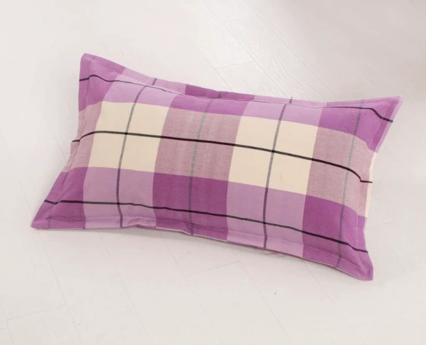 Cũ thô gối bông đơn gối thở thấm ấm gối cotton chải kỹ có thể không bóng không phai - Gối trường hợp