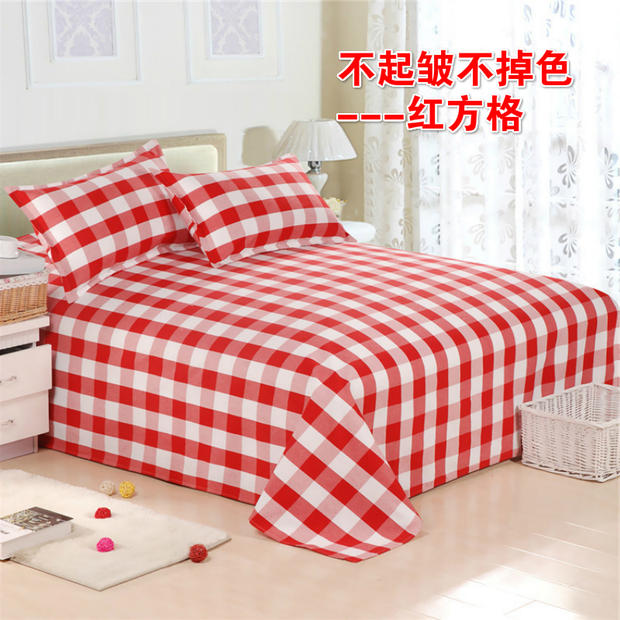 Làm sạch hàng tồn kho tồn đọng rộng cũ vải thô chăn ga gối đệm chăn ba mảnh bốn mảnh giải phóng mặt bằng ga trải giường 2mx2m2