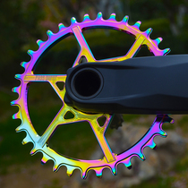 PASS QUEST GXP titanium-plated positive and negative gear single-disc platter BB30 direct-mounted one x1 x9 x0 32T-42T