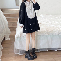 Pregnancy Woman Dress Spring Dress New Korean Version Hymn Dress Big Code Long Sleeves Slim Fit Slim 200 Catty Of Undershirt Tide