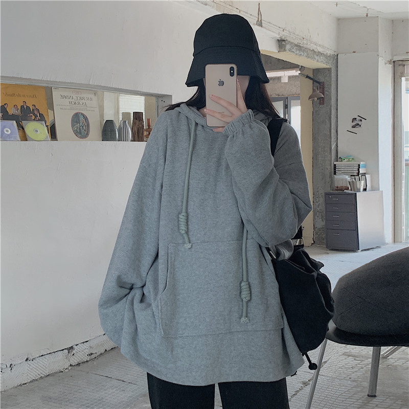 2022 Spring and autumn loaded with new gats to increase code gestation maternity dress loose with long version even cap sports cardio-boomer sweaters undershirt women