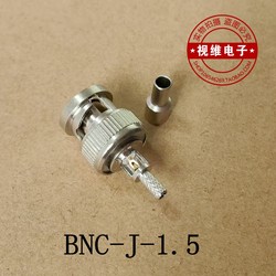 RF 커넥터 BNC-C-J-1.5 BNC 남성 창 유형 RG316 및 기타 케이블에 적합한 50 옴