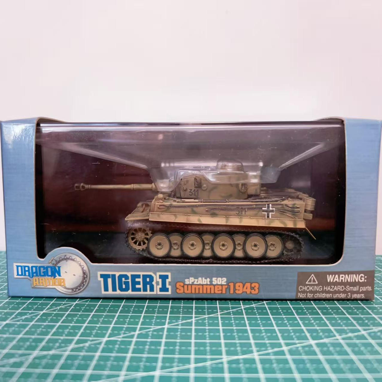 Готовый танк Veyron 1/72 из сплава Veyron 60002 Tiger Tank Alloy Изображение 1