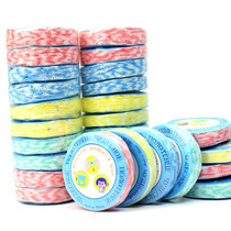 Color running travel disposable compressed towel cleansing towel mini non-woven wash towel event cleaning supplies