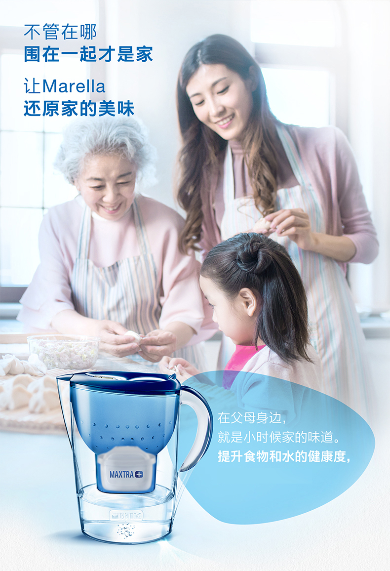 碧然德 海洋系列 Marella XL 净水壶 3.5L+7个德国原装滤芯 图2