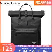 mrace backpack male Korean version of the student wild simple 15-inch computer bag large capacity travel backpack female